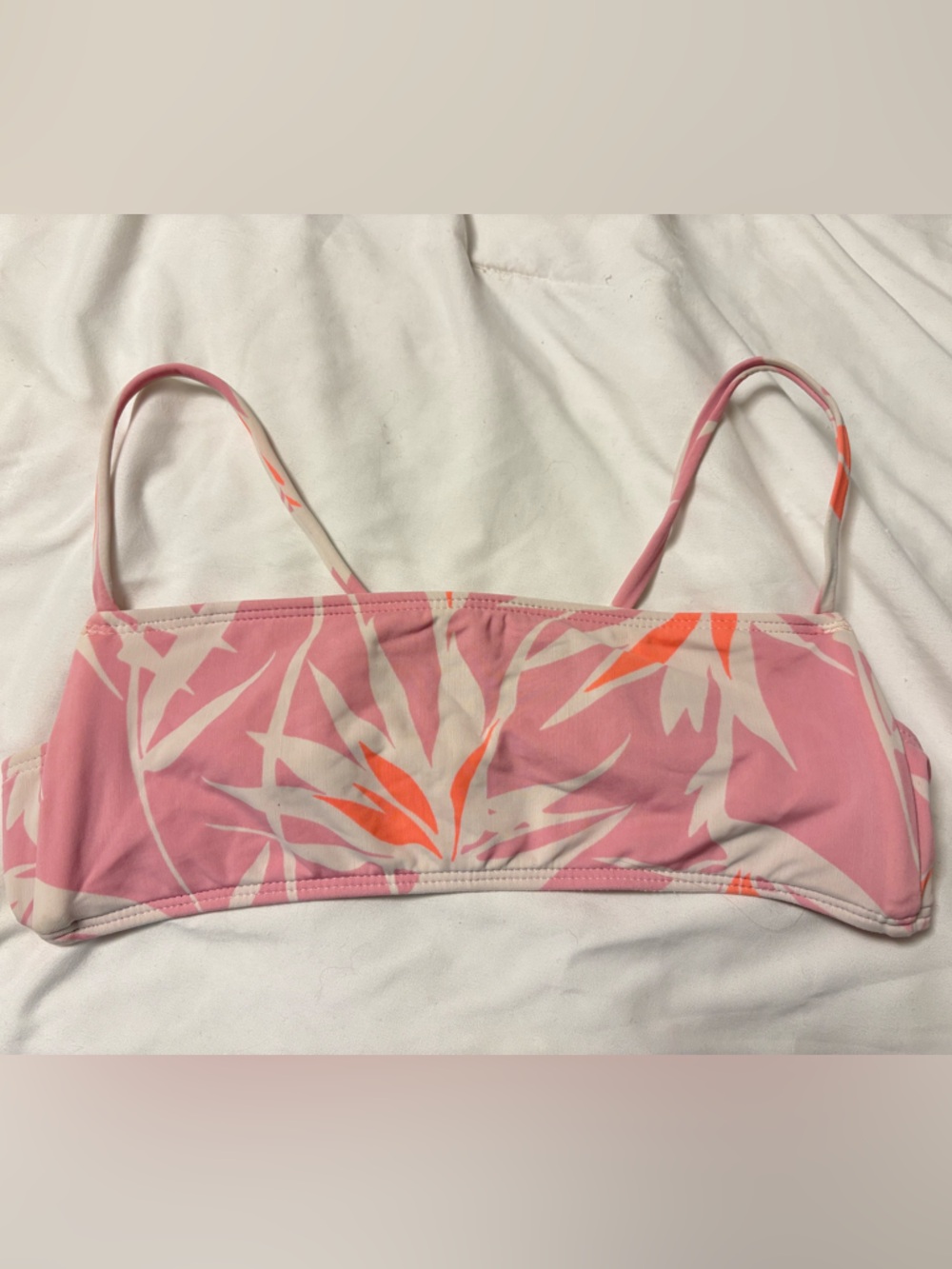 Billabong Pink Another Paradise Bikini Top M